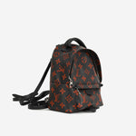 Louis Vuitton - Mini Palm Springs Backpack - Black/Red Infrarouge SHW - Pre Loved - 2017