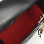 Dior - Mini Lady Dior - Black Lambskin GHW - 2022 - Pre-Loved