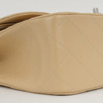 Chanel Classic Jumbo Double Flap - Beige Caviar | Silver Hardware