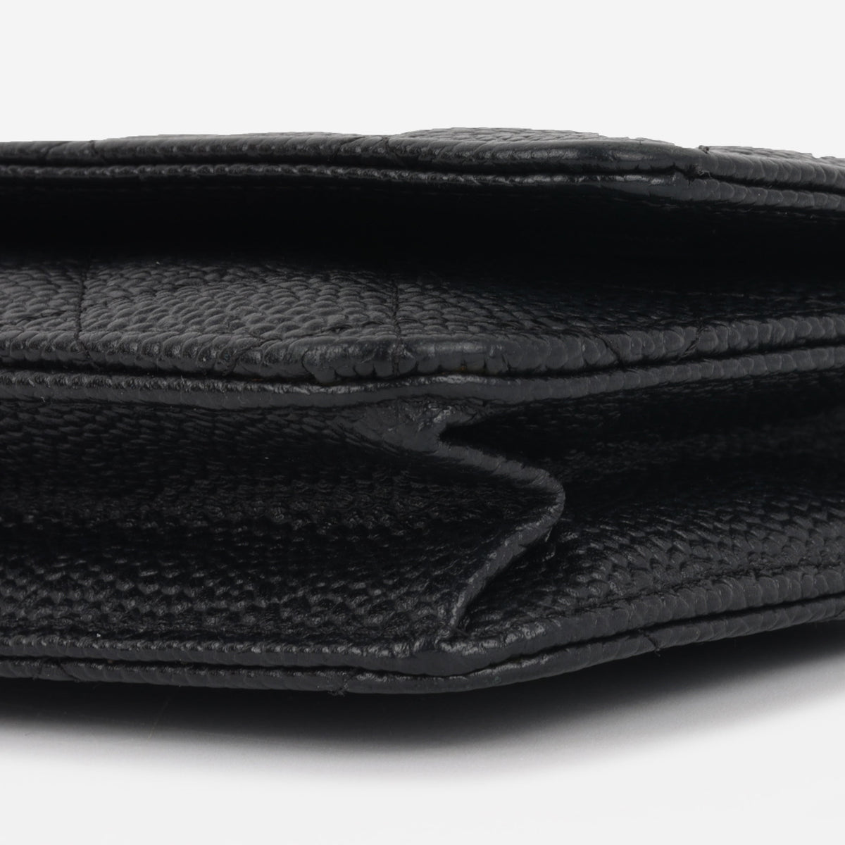 Chanel Classic Wallet on Chain - Black Caviar | Gold Hardware