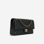 Chanel Medium Classic Flap Black Caviar | Gold Hardware