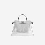 Fendi - Peekaboo ISeeU - Metallic Silver SHW - Pre-Loved