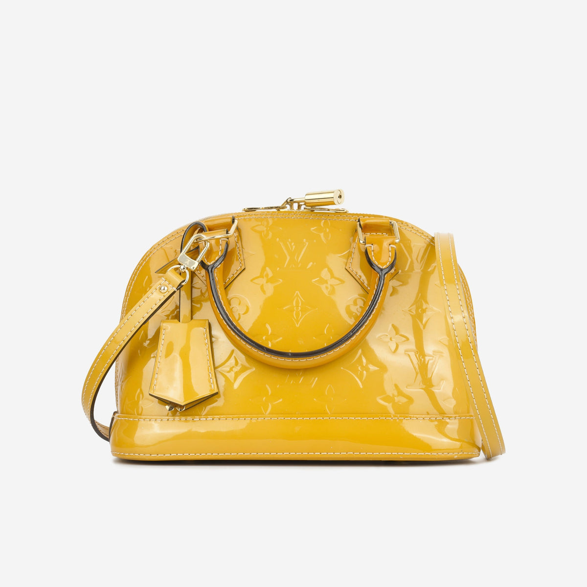 Louis Vuitton Alma BB - Gold Vernis