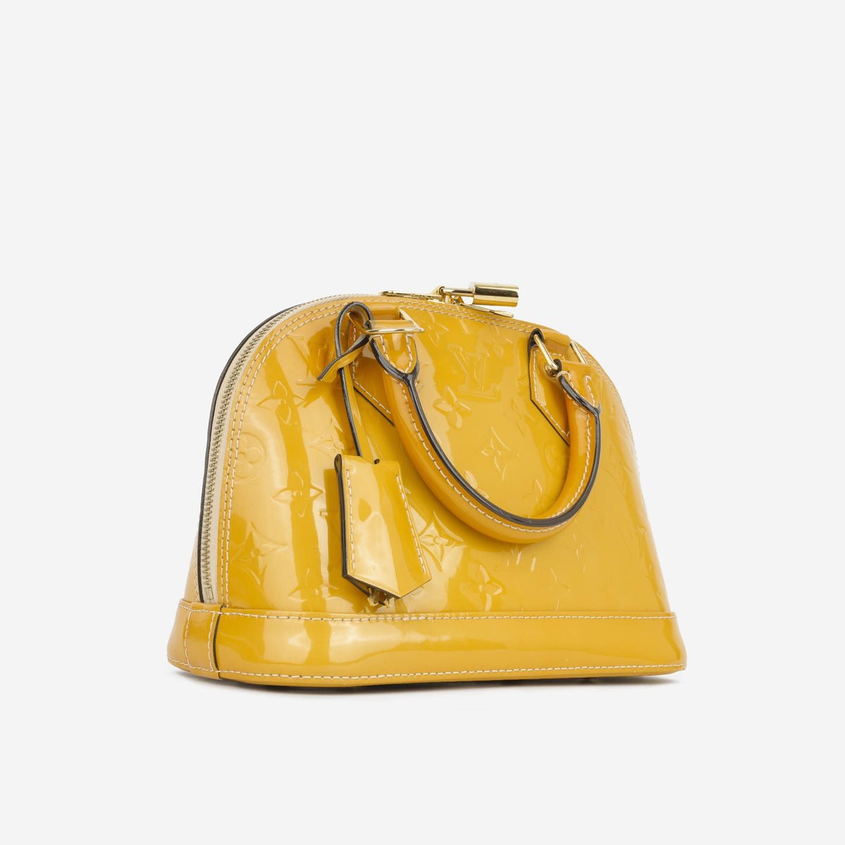 Louis Vuitton Alma BB - Gold Vernis