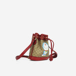 Gucci Mini Supreme Bucket Bag - Doraemon Canvas