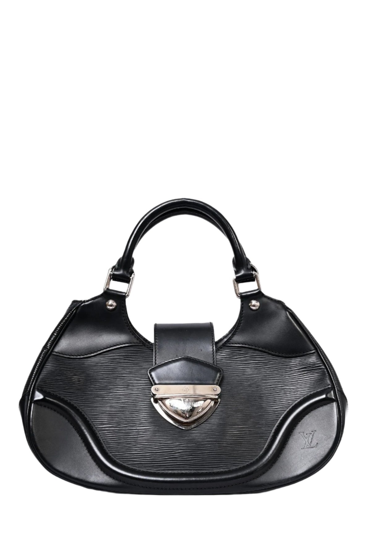 Louis Vuitton 2007 Black Epi Leather Montaigne Shoulder Bag