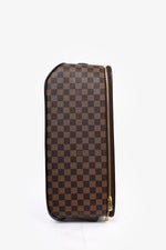 Louis Vuitton 2002 Damier Ebene Pegase 45 Suitcase