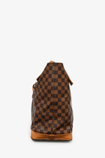 Louis Vuitton 1996 100th Anniversary Damier Ebene Leather Trimmed West-End GM Bag with Strap