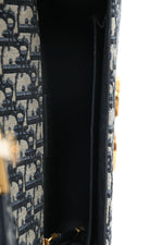 Christian Dior Canvas Oblique Leather 30 Montaigne Crossbody