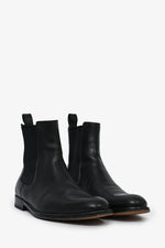 Gucci Black Leather Chelsea Boots Size 9 Mens