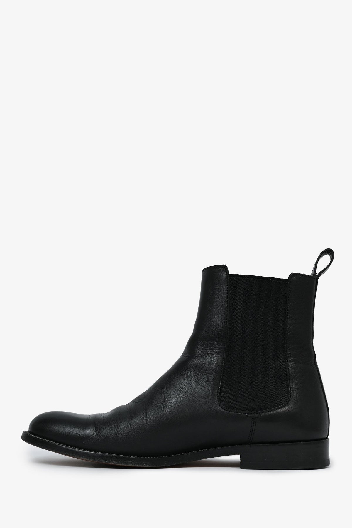 Gucci Black Leather Chelsea Boots Size 9 Mens