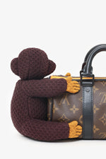 Louis Vuitton 2021 Monogram Keepall X-Small Monkey Puppet LV Friends