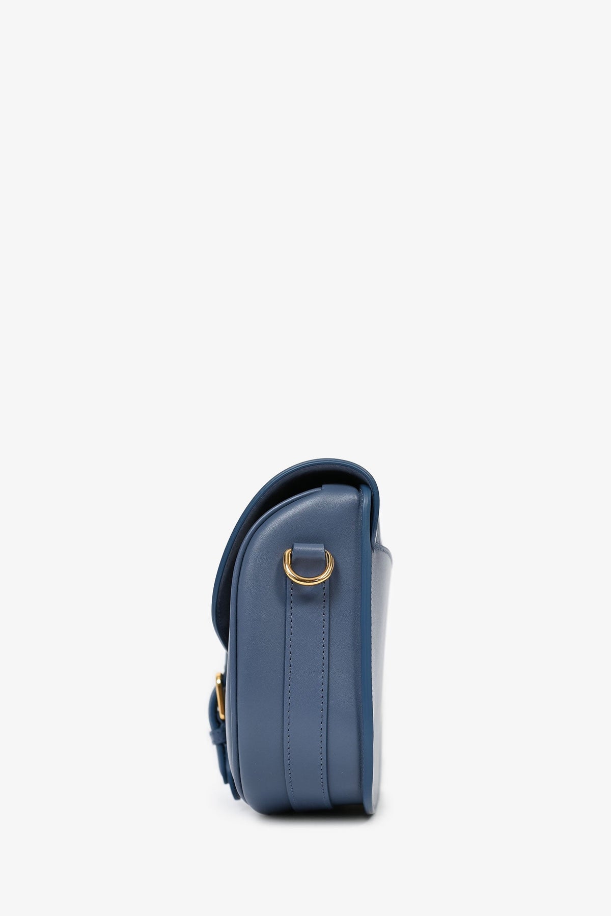 Christian Dior 2020 Dark 'Denim Blue' Calfskin Medium Bobby Bag