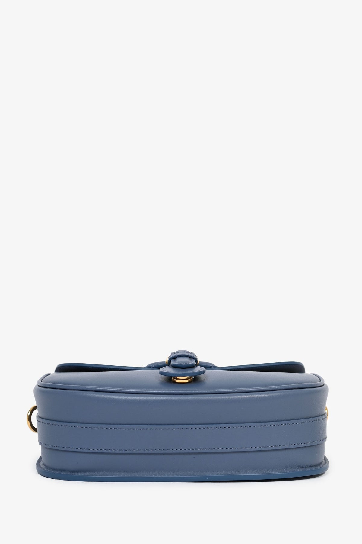 Christian Dior 2020 Dark 'Denim Blue' Calfskin Medium Bobby Bag