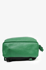 Fendi 2015 Green/Black Leather Selleria Croc Tail Backpack