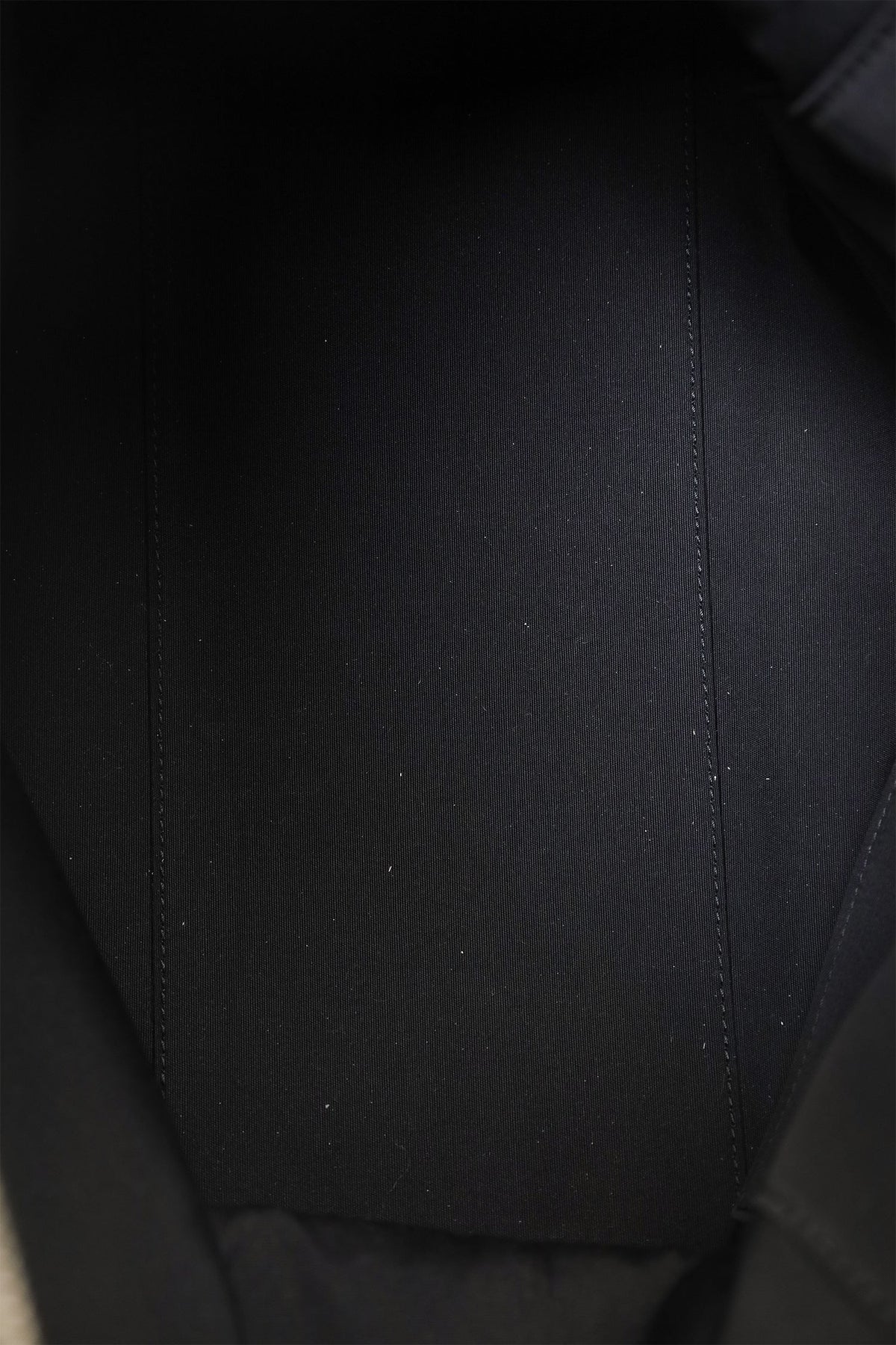 Christian Dior Black Grained Leather Duffle Bag With Strap