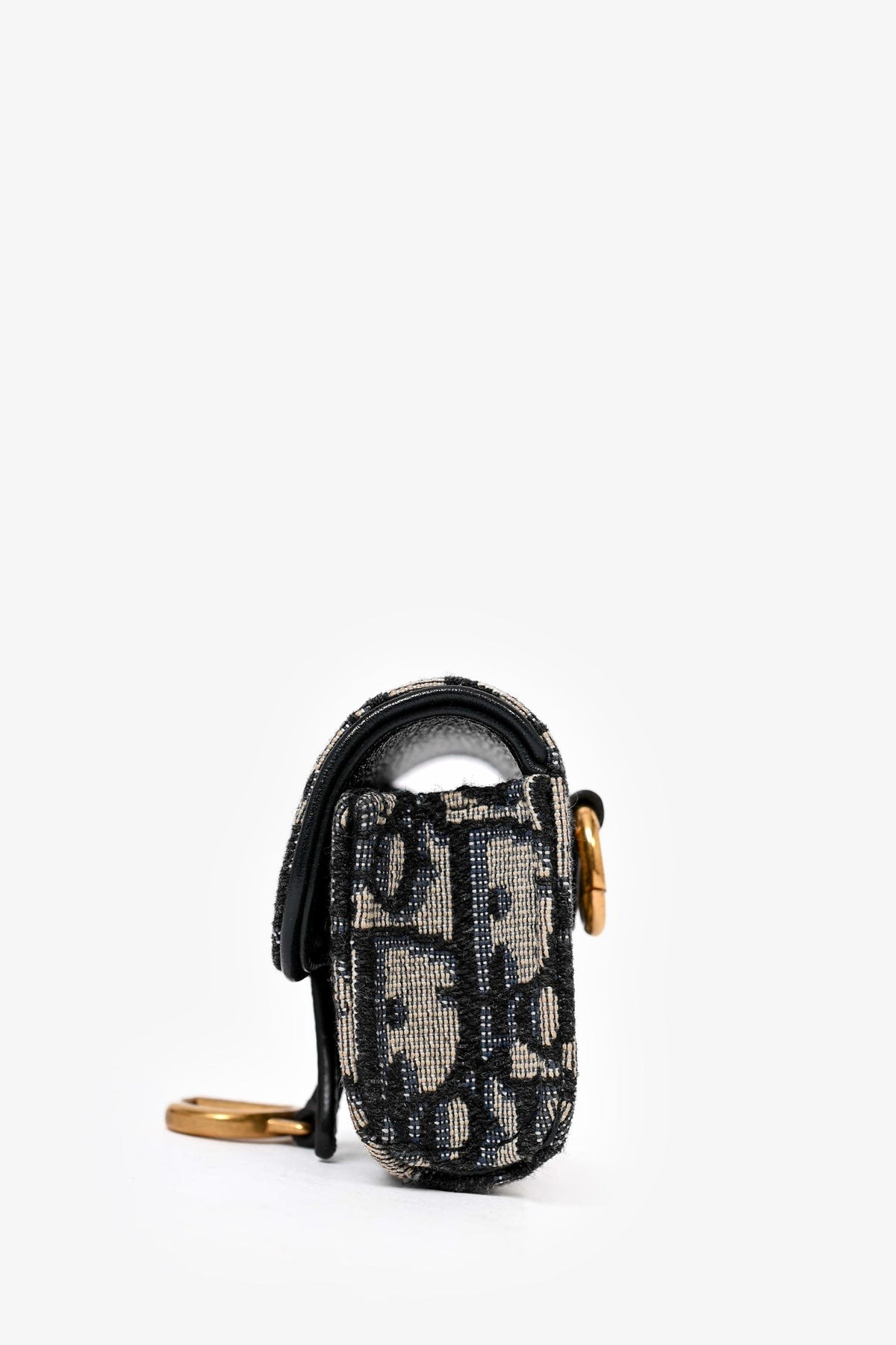 Christian Dior Navy Oblique Airpod Case