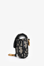 Christian Dior Navy Oblique Airpod Case