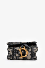 Christian Dior Navy Oblique Airpod Case