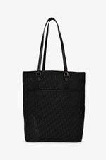 Christian Dior 2003 Black Fabric Monogram Tote