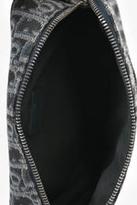 Christian Dior 2019 Blue Oblique 'Sac Safari' Messenger Bag