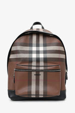 Burberry Canvas/Leather Check BackPack
