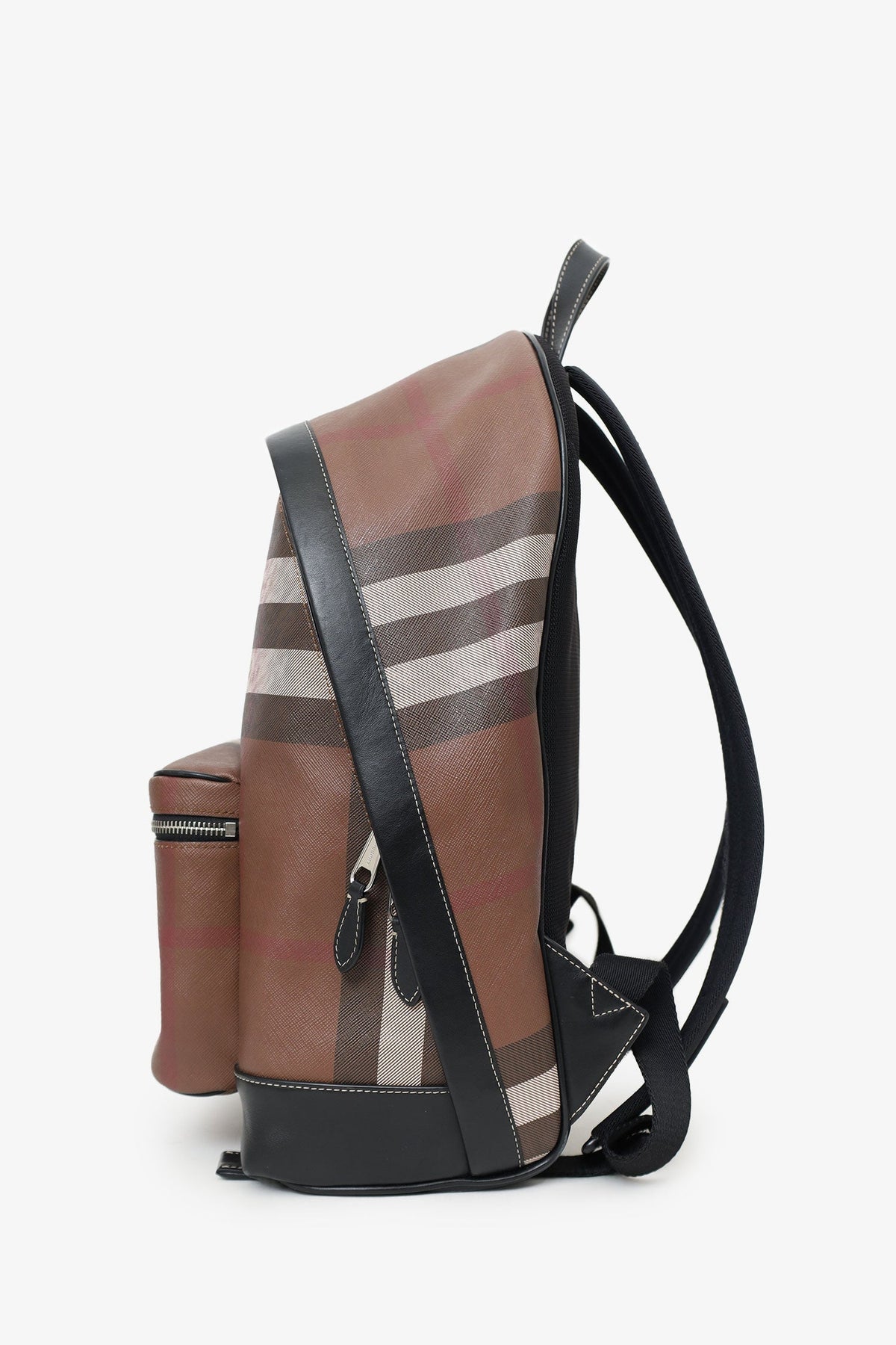 Burberry Canvas/Leather Check BackPack