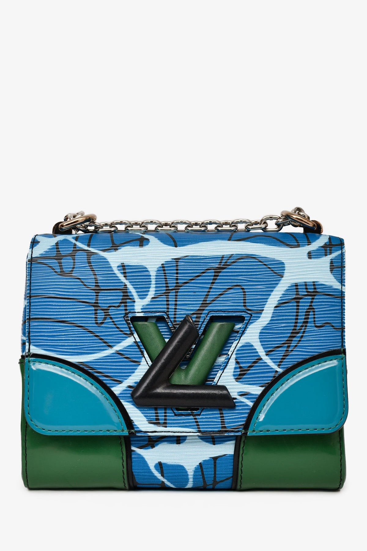 Louis Vuitton 2015 Aqua Twist PM Chain Bag