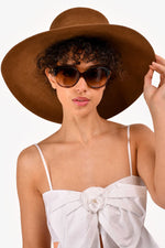 Christian Dior Dark Brown Tortoiseshell Round Sunglasses