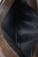 Burberry Burgundy Tonal Check Nylon Medium Maskell Hobo