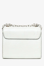 Louis Vuitton 2020 White Iridescent Karung Leather Twist Mini with Crystal Buckle