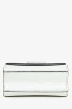 Louis Vuitton 2020 White Iridescent Karung Leather Twist Mini with Crystal Buckle