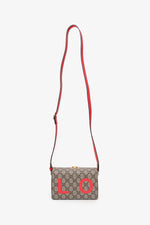 Gucci Brown GG Supreme Valentine\'s Day Mini 'Love' Trunk Box Bag