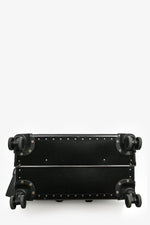 Gucci X Globe Trotter Black Web Suitcase 65