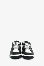 Gucci Black/White Leather/Rubber 'Basket Low' Sneaker Size 38.5