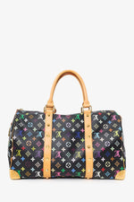 Louis Vuitton 2003 Black/Multicolour Monogram Keepall 45 Bag