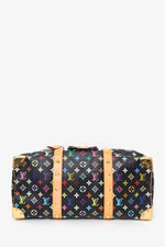 Louis Vuitton 2003 Black/Multicolour Monogram Keepall 45 Bag