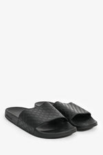 Gucci GG Embossed Rubber Pool Slides Size 39