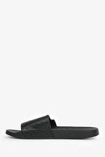 Gucci GG Embossed Rubber Pool Slides Size 39