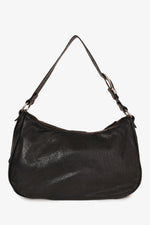 Christian Dior 2006 by John Galliano Black Leather 'Gaucho Saddle' Bag