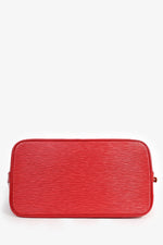 Louis Vuitton 1996 Red Epi Leather 'Alma' PM Top Handle