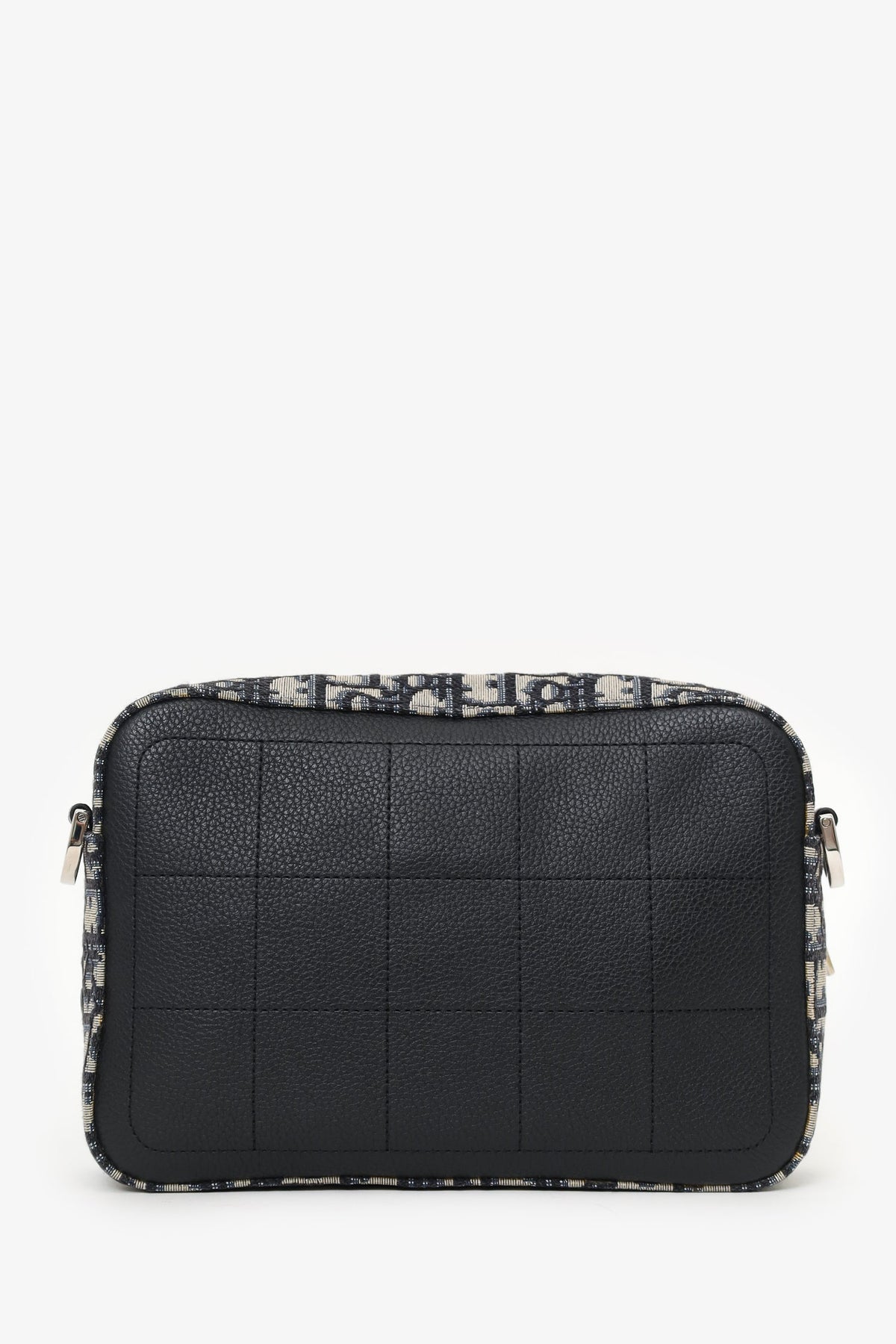 Christian Dior 2019 Navy/Cream Oblique Safari Bag with Strap