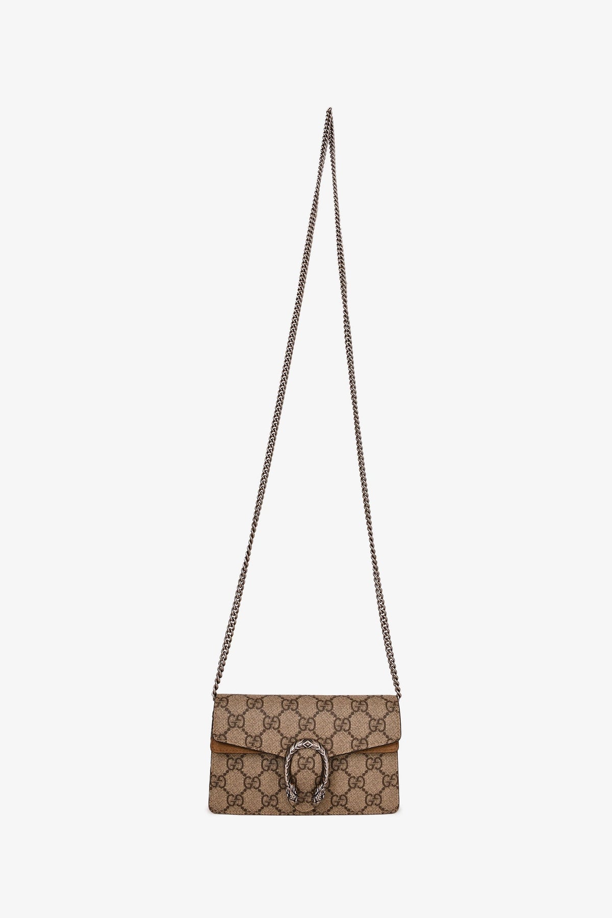 Gucci 'GG' Supreme Super Mini 'Dionysus' Chain Bag