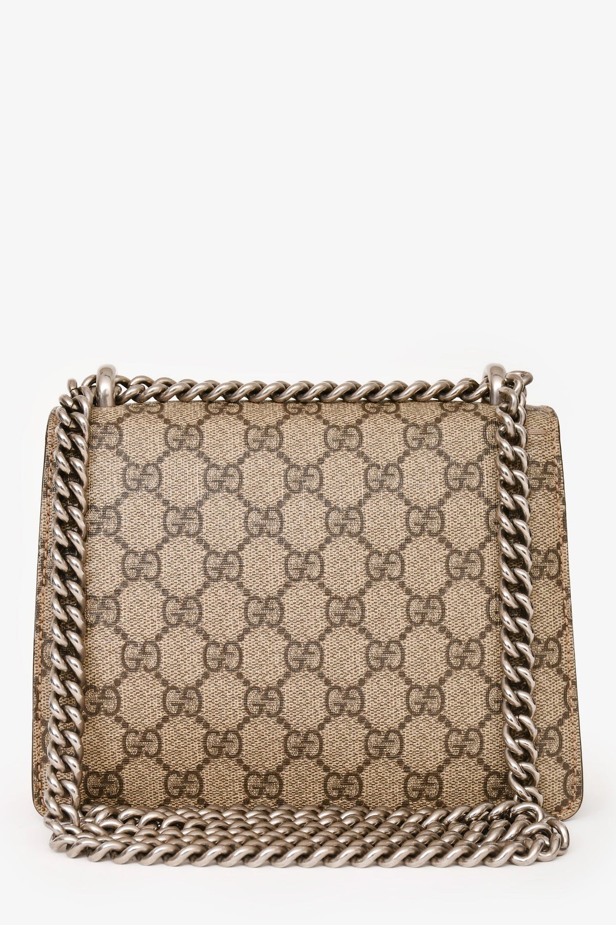 Gucci GG Supreme Monogram Mini Dionysus Chain Shoulder Bag