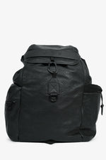 Louis Vuitton Black Leather Monogram 'Apollo' Backpack (As Is)