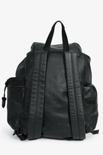 Louis Vuitton Black Leather Monogram 'Apollo' Backpack (As Is)