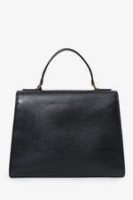 Christian Dior Black Leather Dioraddict Top Handle with Strap