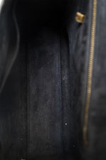 Christian Dior Black Leather Dioraddict Top Handle with Strap