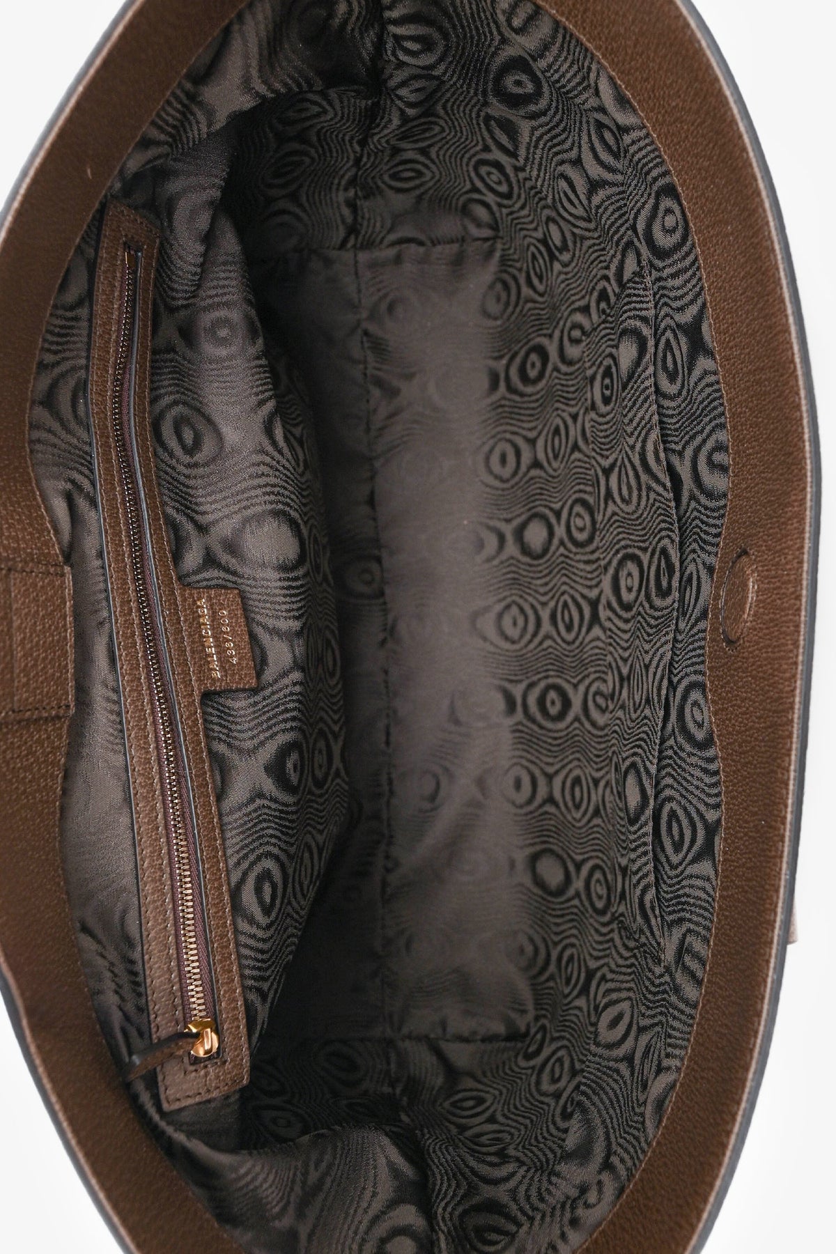 Gucci X Balenciaga Brown BB Supreme Ophidia 'This is Not a Gucci Bag' Printed Shopping Tote