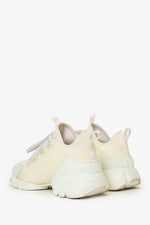 Christian Dior White D Connect Sneakers Size 37